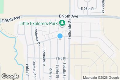 Map image of the property - 9482 Salida St