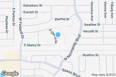 Map image of the property - 1819 E Glancy Dr