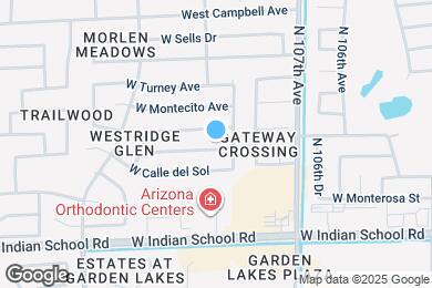 Map image of the property - 10818 W Heatherbrae Dr