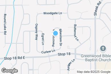 Map image of the property - 1447 Pencross Ln