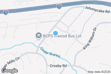 Map image of the property - 7 Randolph Springs Ct