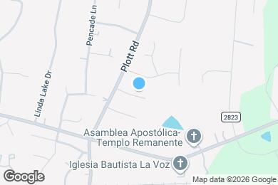 Map image of the property - 6831 Van De Rohe Dr