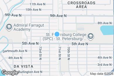 Map image of the property - 7100 6th Ave N