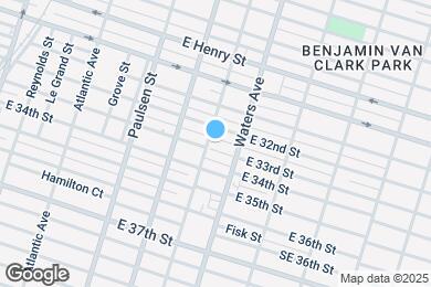 Map image of the property - 1004 E 33rd St
