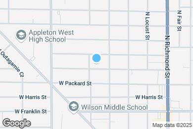 Map image of the property - 1026 W Lorain St