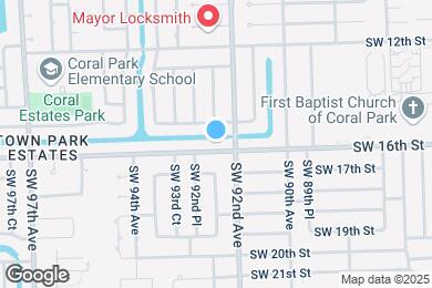 Map image of the property - 9221 SW 16th St