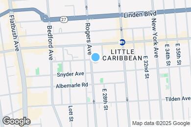 Map image of the property - 865 Rogers Ave