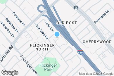 Map image of the property - 1511 Four Oaks Cir