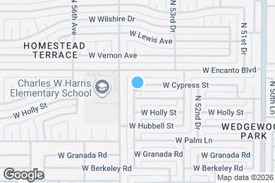 Map image of the property - 2211 N 54th Ln