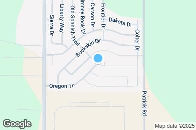 Map image of the property - 111 Old Spanish Trail