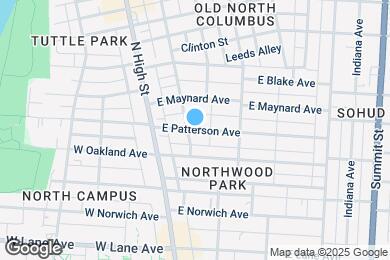 Map image of the property - 53 E Patterson Ave
