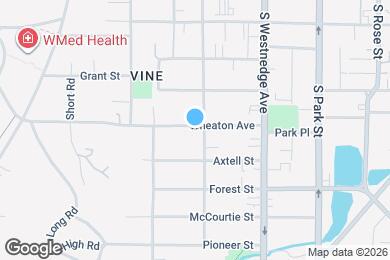 Map image of the property - 719 Wheaton Ave