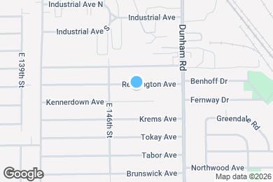 Map image of the property - 14718 Reddington Ave