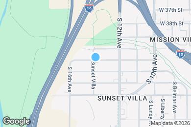 Map image of the property - 673 W 41st St