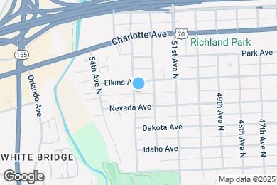 Map image of the property - 306 53rd Ave N