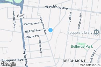 Map image of the property - 4610 Picadilly Ave