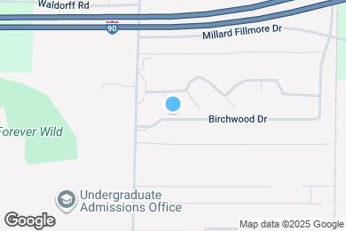 Map image of the property - 1 Birchwood Dr