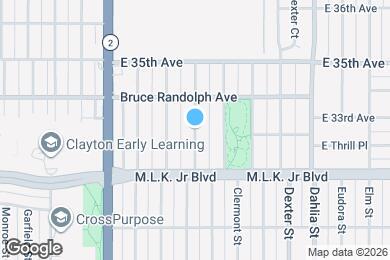 Map image of the property - 3310 Bellaire St