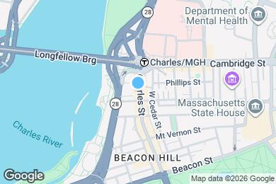 Map image of the property - 142 Charles St
