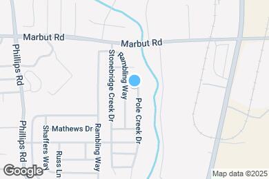 Map image of the property - 6541 Pole Creek Dr