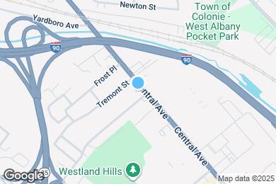 Map image of the property - 1022 Central Ave