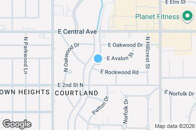 Map image of the property - 340 N Brookside St