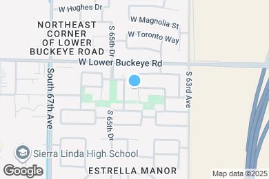 Map image of the property - 2838 S 64th Dr