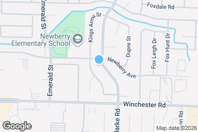 Map image of the property - 3505 Clarke Rd