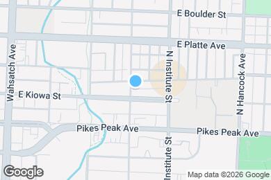 Map image of the property - 107 N Prospect St