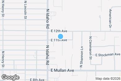 Map image of the property - 896 E RR Ave