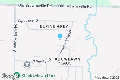 Map image of the property - 7691 Shadow View Cove