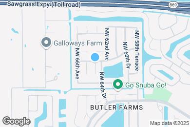 Map image of the property - 5380 NW 64th Way