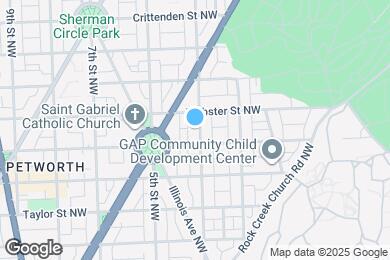 Map image of the property - 4312 4th St NW