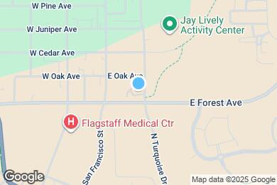 Map image of the property - 111 E Oak Ave