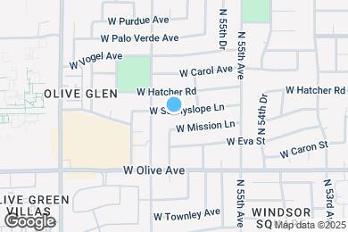 Map image of the property - 5627 W Sunnyslope Ln