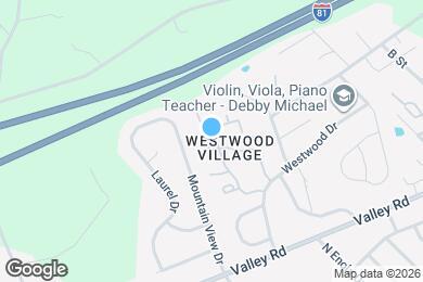 Map image of the property - 845 Brian Dr