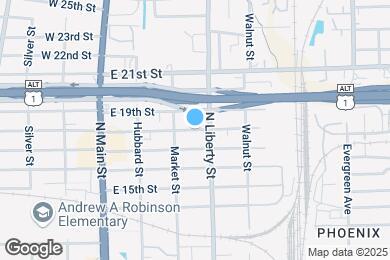 Map image of the property - 256 E 18th St