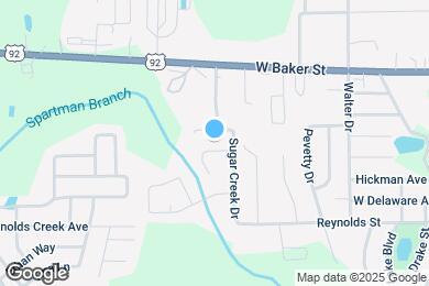 Map image of the property - 3806 Creek Way Ct