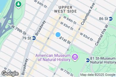 Map image of the property - 158 W 81st St