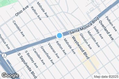 Map image of the property - 10910 Santa Monica Blvd