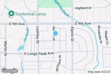 Map image of the property - 806 Meeker St