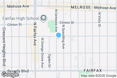 Map image of the property - 458 N Genesee Ave