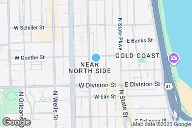 Map image of the property - 1215 N Clark St