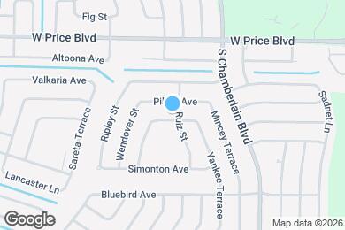Map image of the property - 2322 Renfro Ave