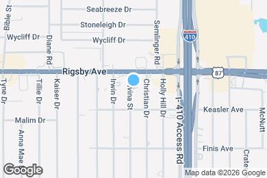 Map image of the property - 2422 Ravina St