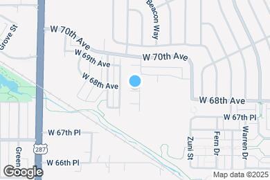 Map image of the property - 2657 W 68th Pl