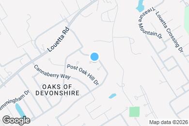 Map image of the property - 2407 Spanish Oak Hill Ct