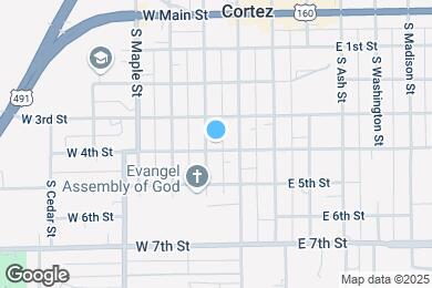 Map image of the property - 346 S Elm St