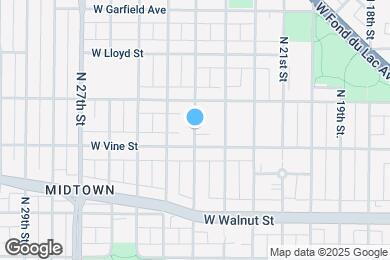 Map image of the property - 1921-1923-1923 N 24th St