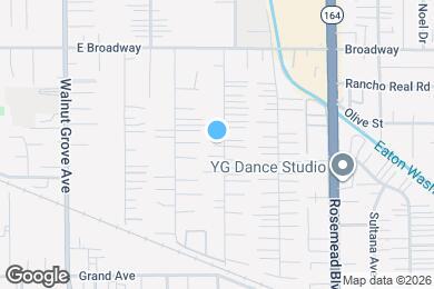 Map image of the property - 5219 N Muscatel Ave